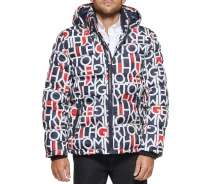 Купить - куртку мужскую  Мужская куртка Tommy Hilfiger с принтом 1159802544 (Синий, XL) (art290216)