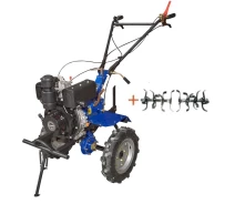 Купить - мотоблок  Мотоблок Powercraft МБ2060Д (4.00-10) + фреза (Заводская упаковка)