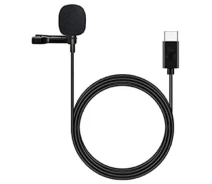 Купить - микрофон для караоке  Микрофон петличный Lavalier to Type-C JH-042 (Black)
