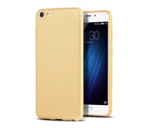 Купить - чехол для смартфона  Чехол MAKAVO для Meizu U20 Бампер Матовый ультратонкий золотой