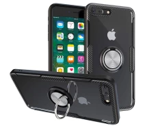 Купить - чехол для смартфона  Чехол Crystal для Iphone 7 Plus / Iphone 8 Plus бампер противоударный Transparent Black