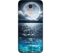 Купить - чехол для смартфона  Чехол силиконовый SMTT для Huawei Honor 6a с картинкой Луна