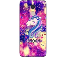 Купить - чехол для смартфона  Силиконовый чехол бампер SMTT для Huawei Honor 6a с картинкой Красивый единорог