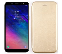Купить - чехол для смартфона  Чехол книжка UPLike Best для Samsung A605 Galaxy A6 Plus 2018 Gold