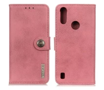 Купить - чехол для смартфона  Чехол-книжка KHAZNEH Wallet Cover для Motorola Moto E7 Power / Moto E7i / Moto E7i Power - Pink