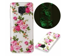 Купить - чехол для смартфона  Силиконовый (TPU) чехол Deexe LumiCase для Xiaomi Redmi Note 9 Pro / Note 9 Pro Max / Note 9s - Vivid Flowers