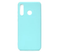 Купить - чехол для смартфона  Чехол Soft Touch для Honor 10i силикон бампер мятно-голубой
