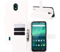 Купить - чехол для смартфона  Чехол-книжка Litchie Wallet для Nokia 1.3 White