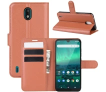 Купить - чехол для смартфона  Чехол-книжка Litchie Wallet для Nokia 1.3 Brown