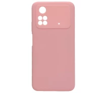 Купить - чехол для смартфона  Чехол Full Silicone Case для Poco M4 Pro 4G Light Pink
