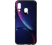 Купить - чехол для смартфона  Чехол-накладка TOTO Print Glass Space Case Samsung Galaxy A40 Blue