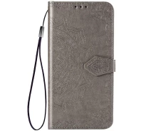 Купить - чехол для смартфона  Кожаный чехол (книжка) Art Case с визитницей для Oppo A33 (2020) (Серый) (100065919)
