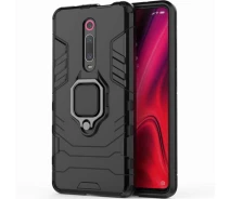 Купить - чехол для смартфона  Ударопрочный чехол Transformer Ring for Magnet для Xiaomi Redmi K20 Pro (Черный / Soul Black) (100004151)