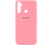 Купить - чехол для смартфона  Чехол Silicone Cover My Color Full Protective (A) для Realme 5i (Розовый / Pink) (100079958)