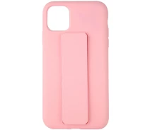 Купить - чехол для смартфона  Чехол Silicone Case Hand Holder для Apple iPhone 11 Pro (5.8";) (Розовый / Pink) (1096554)