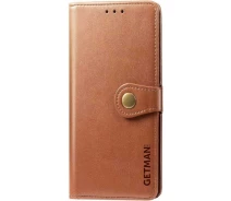 Купить - чехол для смартфона  Кожаный чехол книжка GETMAN Gallant (PU) для TECNO Spark 6 (Коричневый) (1162561)