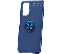 Купить - чехол для смартфона  TPU чехол Deen ColorRing под магнитный держатель (opp) для Xiaomi Redmi Note 11S (Синий / Синий) (100107504)