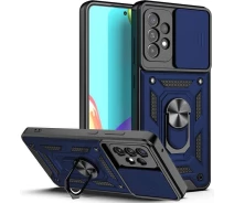Купить - чехол для смартфона  Ударопрочный чехол Camshield Serge Ring for Magnet для Samsung Galaxy A73 5G (Синий) (1365159)