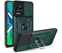 Купить - чехол для смартфона  Ударопрочный чехол Camshield Serge Ring for Magnet для Xiaomi Poco F4 (Зеленый) (1399613)