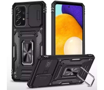 Купить - чехол для смартфона  Ударопрочный чехол Camshield Army Ring для Samsung Galaxy A13 4G (Черный / Black) (1378525)