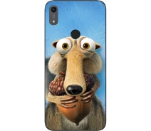 Купить - чехол для смартфона  Чехол силиконовый SMTT для Huawei honor 8A с картинкой Белка