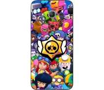 Купить - чехол для смартфона  Силиконовый чехол SMTT для Samsung Galaxy J3 J320H с картинкой Бравл Старс герои