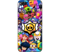 Купить - чехол для смартфона  Силиконовый чехол SMTT для Huawei Honor 7X с картинкой Бравл Старс герои