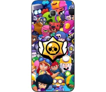 Купить - чехол для смартфона  Силиконовый чехол SMTT для Samsung Galaxy J7 Prime G610 с картинкой Бравл Старс герои