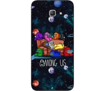 Купить - чехол для смартфона  Силиконовый чехол SMTT для Samsung Galaxy J7 Prime G610 с картинкой Among us