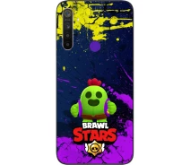 Купить - чехол для смартфона  Чехол силиконовый Casemarket с картинкой для Realme 5i Бравл Старс Герои Спайк