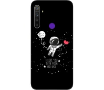 Купить - чехол для смартфона  Чехол силиконовый Casemarket с картинкой для Realme 5i Любовь до луны