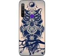 Купить - чехол для смартфона  Чехол Casemarket с картинкой силиконовый для Realme 5i Филин