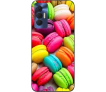 Купить - чехол для смартфона  Силиконовый чехол SMTT для Tecno Spark 8P с картинкой Макаруны