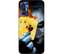 Купить - чехол для смартфона  Силиконовый чехол SMTT для Tecno Spark 8P с картинкой Тузы