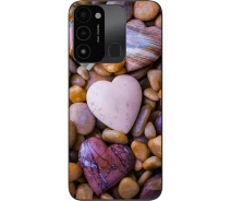 Купить - чехол для смартфона  Силиконовый чехол SMTT для Tecno Spark 8C с картинкой Камни