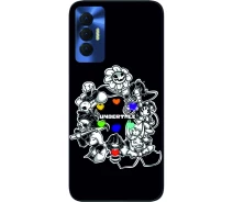 Купить - чехол для смартфона  Силиконовый чехол SMTT для Tecno Spark 8P с картинкой Андертейл