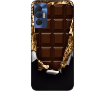 Купить - чехол для смартфона  Силиконовый чехол SMTT для Tecno Spark 8P с картинкой Шоколад