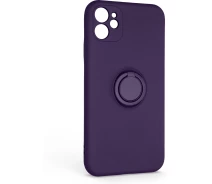 Купить - чехол для смартфона  Чехол ArmorStandart Icon Ring Dark Purple (ARM68646) для Apple iPhone 11