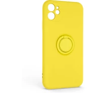 Купить - чехол для смартфона  Чехол ArmorStandart Icon Ring Yellow (ARM68645) для Apple iPhone 11