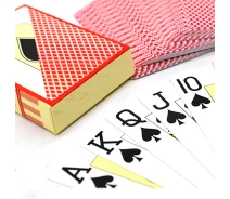 Купить - игральную карту  Карты пластиковые Покер Техасский Холдем / Texas Hold`Em Jumbo Index, 88x63мм, 54 карты