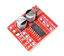 Купить - радиодеталь  Драйвер двигателя 2-кан H-мост MX1508, L298N Mini для Arduino