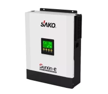 Купить - инвертор  Гибридный инвертор напряжения Sako SK3000-24/29620 3000VA/2400W, 24V, ток заряда 0-80A, 170-280V, MPPT (80А, 120-450 Vdc)