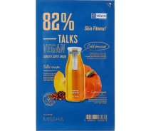 Купить - корейскую маску для лица  Маска для лица Missha Talks Vegan Squeeze Sheet Mask Skin Fitness 27 г (887) (763467-01)