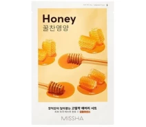 Купить - корейскую маску для лица  Маска для лица Missha Airy Fit Honey Sheet Mask С медом 19 г (881) (696482-01)