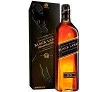 Купить - виски  Виски Johnnie Walker Black Label 12 лет 1л 40% в коробке (p005000452)