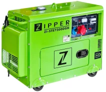 Купить - генератор  Генератор дизельный Zipper ZI-STE7500DSH, 4.2 кВт