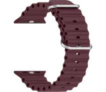 Купить - аксессуар к смарт-чсасам  Ремешок ArmorStandart Ocean Band для Apple Watch All Series 38/40/41mm Wine Red (ARM74241)