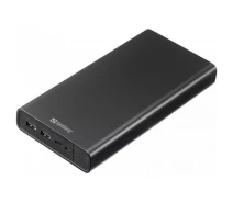 Купить - power bank  Портативная батарея Sandberg PD 100W 5A 38400 mAh Black (420-63)