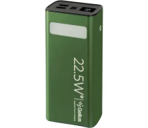 Купить - power bank  Дополнительная батарея Power Bank Gelius с фонариком GP-PB300 30000mAh QC+PD (22.5W) Green