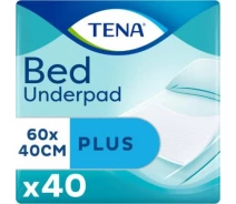 Купить - одноразовую пеленку  Пеленки для младенцев Tena Bed Plus 40x60 см 40 шт (7322540728859)